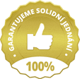 Garantujeme solidní jednání 100 %